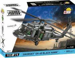 COBI 5817 Forțele Armate Sikorsky Black Hawk, 1: 32, 893 k, 2 f (CBCOBI-5817)