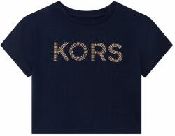 Michael Kors tricou de bumbac pentru copii culoarea albastru marin PPYY-TSG0GN_59X