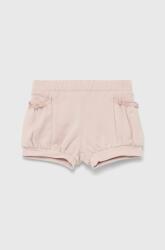 United Colors of Benetton pantaloni scurti copii culoarea roz, neted PPYY-SZK004_03X
