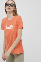 Levi's tricou din bumbac culoarea portocaliu 17369.1839-Reds PPYY-TSD0I1_23X