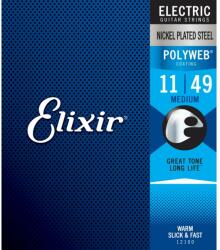  Elixir PolyWeb (12100) 11-49 Medium elektromos húrkészlet - hangszercenter