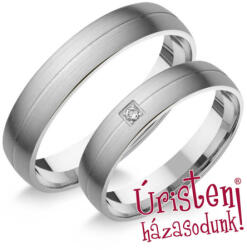 Hr01b Karikagyűrű Gyémánt Kővel (hr01b)