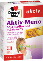 Doppelherz Meno Soia-Isoflavone + Calciu + Vitamina D3 Aktiv 30tb