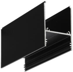 Topmet LED profil COMBO30-01 ACDE-9 2000 fekete eloxált (V6000221)