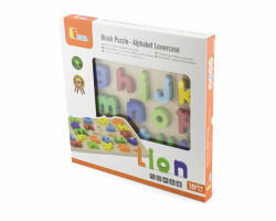 Viga Toys Puzzle 3d litere mici, viga (50125) - bekid