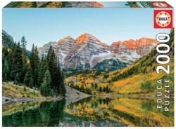 Educa 2000 db-os puzzle - Maroon Bells, USA (19279) (19279)