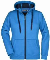 James & Nicholson (Daiber) Női kétszínű felső JN354 - Azúr / sötétkék | 2XL (1-JN354-1710025)