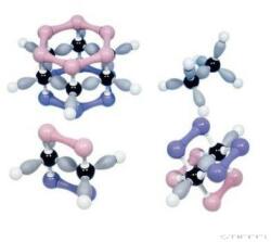 3B Molekulapálya szerves szerkezetek építőkészlet, 4 db (3B-1005292)
