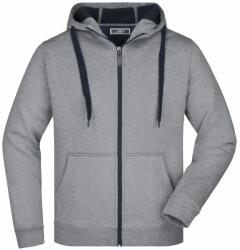 Daiber Hanorac de bărbați din două culori JN355 - Sportiv gri / albastru închis | 2XL (JN355-100049)
