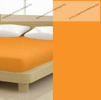 Mr Sandman Jersey gumis lepedő, 180-200x200 cm, 135 g/nm, Orange/Narancs (265)- Mr Sandman