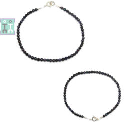  Bratara Opal de Foc Diametru 58 mm - Rotund 3x3 mm - Accesorii Argint 925 - 1 Buc