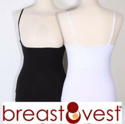 Breastvest - szoptatós ruházat - Fehér (BRVEST3)