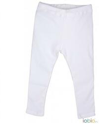 Popolini Iobio hosszú biopamut leggings, fehér - Méret 110/116 Kiszerelés 1 db (093912-03-02110)