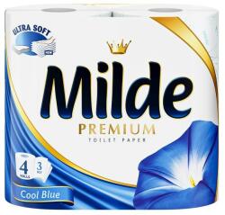 Milde Hartie Igienica Milde Premium Cool Blue, 3 Straturi, 4 Role (FIMMLHI003)