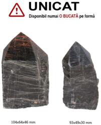 Generator Turmalina Neagra cu Hematit Mineral Natural - 93-104 x 49-64 x 30-46 mm - (XXL) - 1 Buc