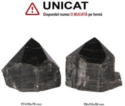 Generator Turmalina Neagra cu Hematit Mineral Natural - 97-98 x 113-114 x 58-78 mm - (XXL) - Unicat
