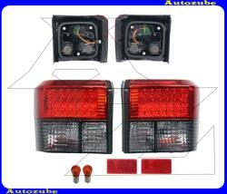 VW CARAVELLE T4 1996.01-2003.03 /70, 7D/ Hátsó lámpa szett "Led-es" piros/szürke (foglalat nélkül) "E-típusjeles" 441-1919P4BEVSR