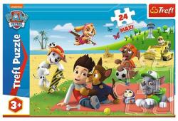 Trefl Mancs őrjárat - Kutyik Kaland-öbölben maxi puzzle 24 db-os (14346)
