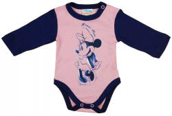  Disney Minnie hosszú ujjú baba body (62) rózsaszín/kék - babyshopkaposvar
