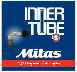 Mitas V08 7 x 1 3/4 200x50 (50-94) babakocsi belső gumi 90/17 fokos hajlított szeleppel, autós