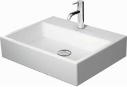 Duravit Vero Air csiszolt kerámia mosdó 60x47 cm, WonderGliss bevonattal, túlfolyó nélkül, alpin fehér 23506000711 (23506000711)