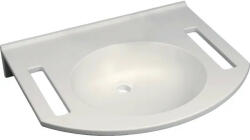 Geberit Publica mosdó kivágással 60x55 cm, túlfolyó és csapfurat nélkül 501.041. 00.1 (501.041.00.1) - szaniteronline