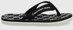 Calvin Klein Jeans gyerek tangapapucs fekete - fekete 28 - answear - 8 790 Ft