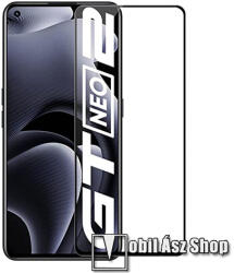 Mocolo Realme GT Neo2, MOCOLO üvegfólia, Full glue, Full cover, 0, 33mm, 9H, Fekete