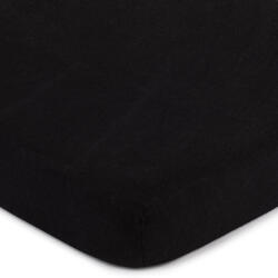 4Home Cearşaf de pat 4Home jersey, negru, negru, 220 x 200 cm