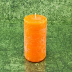 BODICO Narancs illatú gyertya * henger - rusztikus 10 cm (3234-11)