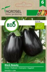 AGROSEL Seminte BIO vinete Black Beauty, 1, 25 g, Agrosel