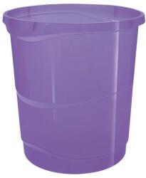 Esselte Papírkosár, 14 liter, ESSELTE „Colour`Breeze, áttetsző levendula (628462.00)
