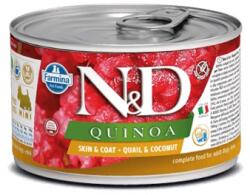 N&D Quinoa konzerv fürj&kókusz - 285 g