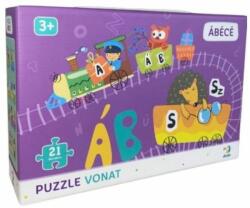 dodo Magyar ábécé puzzle vonat 21 db-os (300391)