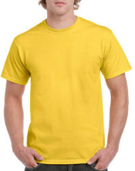 Gildan Férfi póló Rövid ujjú Gildan Heavy Cotton Adult T-Shirt - L, Daisy (százszorszép sárga)