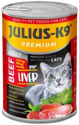  Conservă pisici Julius-K9 Adult - Beef & Liver 6 x 415 g