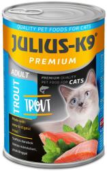 Conservă pisici Julius-K9 Adult - Trout - păstrăv 6 x 415 g