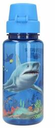  Műanyag palack Víz alatti világ, Kék, tengeri állatokkal, 400 ml