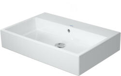 Duravit Vero Air csiszolt kerámia mosdó 70x47 cm, WonderGliss bevonattal, csapfurat nélkül, alpin fehér 23507000281 (23507000281)