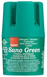 Sano Odorizant Solid pentru Rezervorul Toaletei Sano, Verde, 150 g (MAG0000539)
