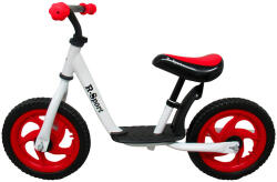 R-Sport Futóbicikli, lábbal hajtható bicikli - fehér-piros (BIKE-R5-WHITE-RED)