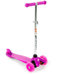 VEGATOYS Háromkerekű világító roller, rózsaszín (YW-MINI-881-RO) - licenszjatekok