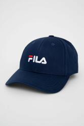 Fila sapka sötétkék, nyomott mintás - sötétkék Univerzális méret - answear - 6 690 Ft