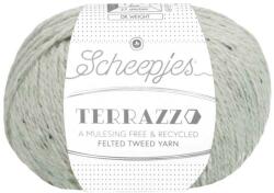 Scheepjes Terrazzo 740 Piuma - világos szürke gyapjú fonal