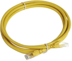 Legrand 051883 patch kábel RJ45-RJ45 Cat6A árnyékolatlan (U/UTP) PVC 2 méter sárga d: 6, 2mm AWG26 LCS3 ( Legrand 051883 ) (051883)