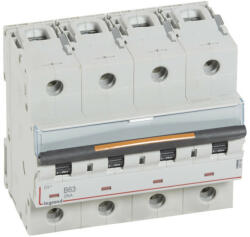 Legrand 409748 DX3 Kismegszakító. 4P, 63A, B karakterisztika, 25kA (409748)