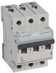 Legrand 403541 TX3 Kismegszakító. 3P, 6A, C karakterisztika, 6kA (403541)