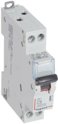 Legrand 407738 DX3 kismegszakító 1P+N C6 6000A/10kA ( Legrand 407738 ) (407738)