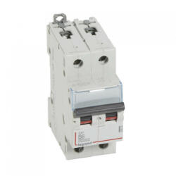 Legrand 408939 DX3 Kismegszakító. 2P, 6A, B karakterisztika, 10kA (408939)