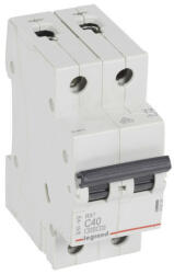 Legrand , RX3, 419228, Kismegszakító 2P, 40A, C karakterisztika, 6 kA, RX3 (Legrand 419228) (419228)
